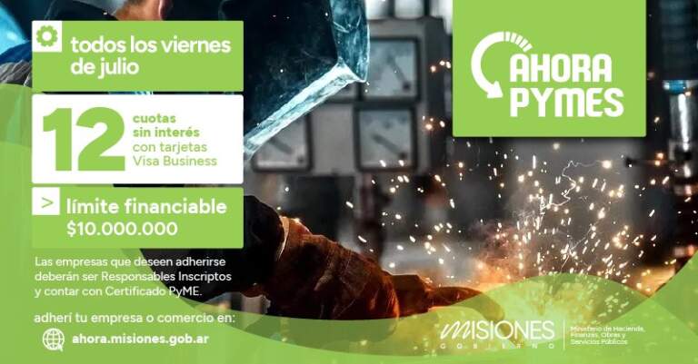 «Ahora Pymes»: estos incentivos para el comercio y la industria también se reflejan en la creación de nuevos empleos para las familias misioneras, destacan "Ahora Pymes": estos incentivos para el comercio y la industria también se reflejan en la creación de nuevos empleos para las familias misioneras, destacan imagen-24