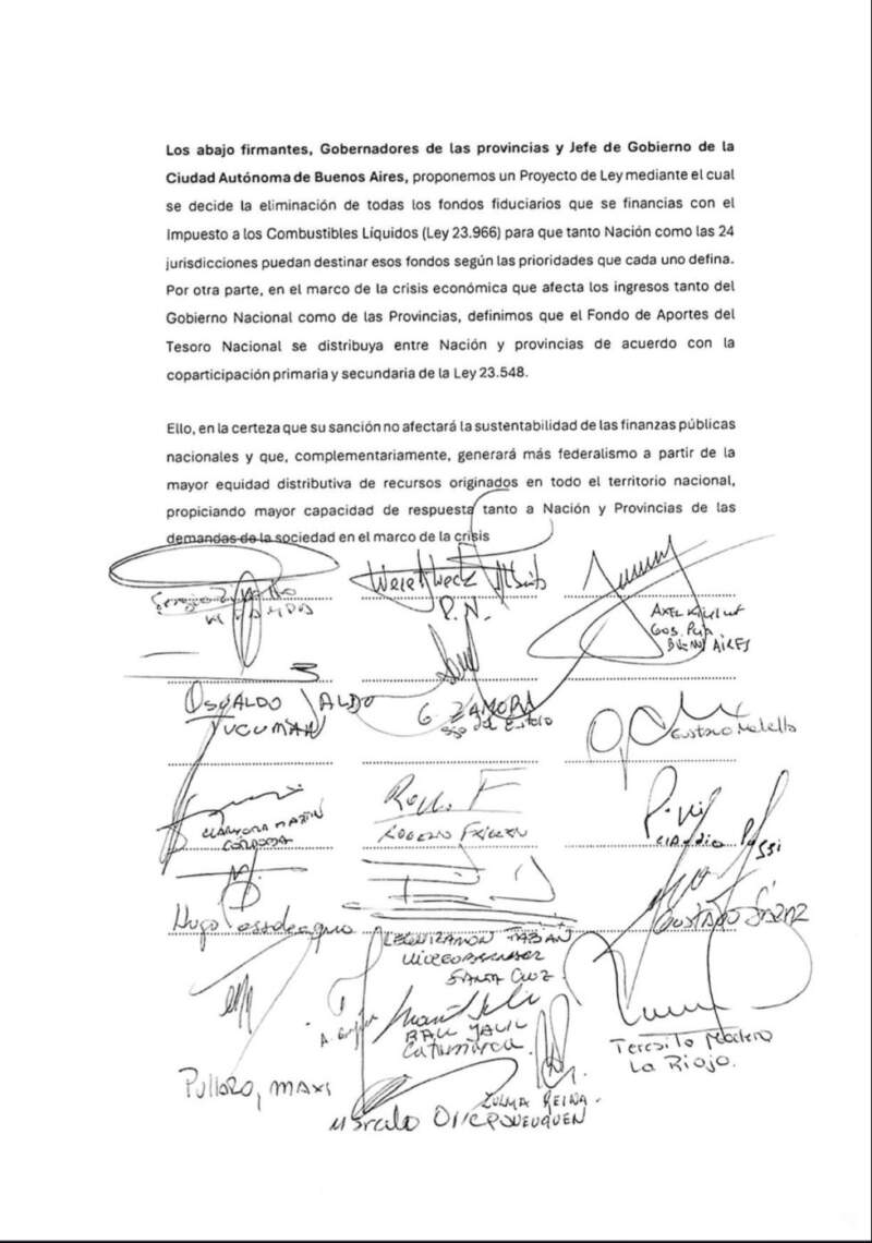 Gobernadores impulsarán en el Congreso nuevos parámetros de distribución de los ATN 9 Gobernadores impulsarán en el Congreso nuevos parámetros de distribución de los ATN imagen-8