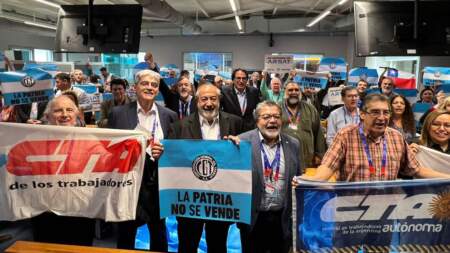 La CGT y las dos CTA se unirán este miércoles para denunciar al gobierno de Milei en la OIT imagen-5