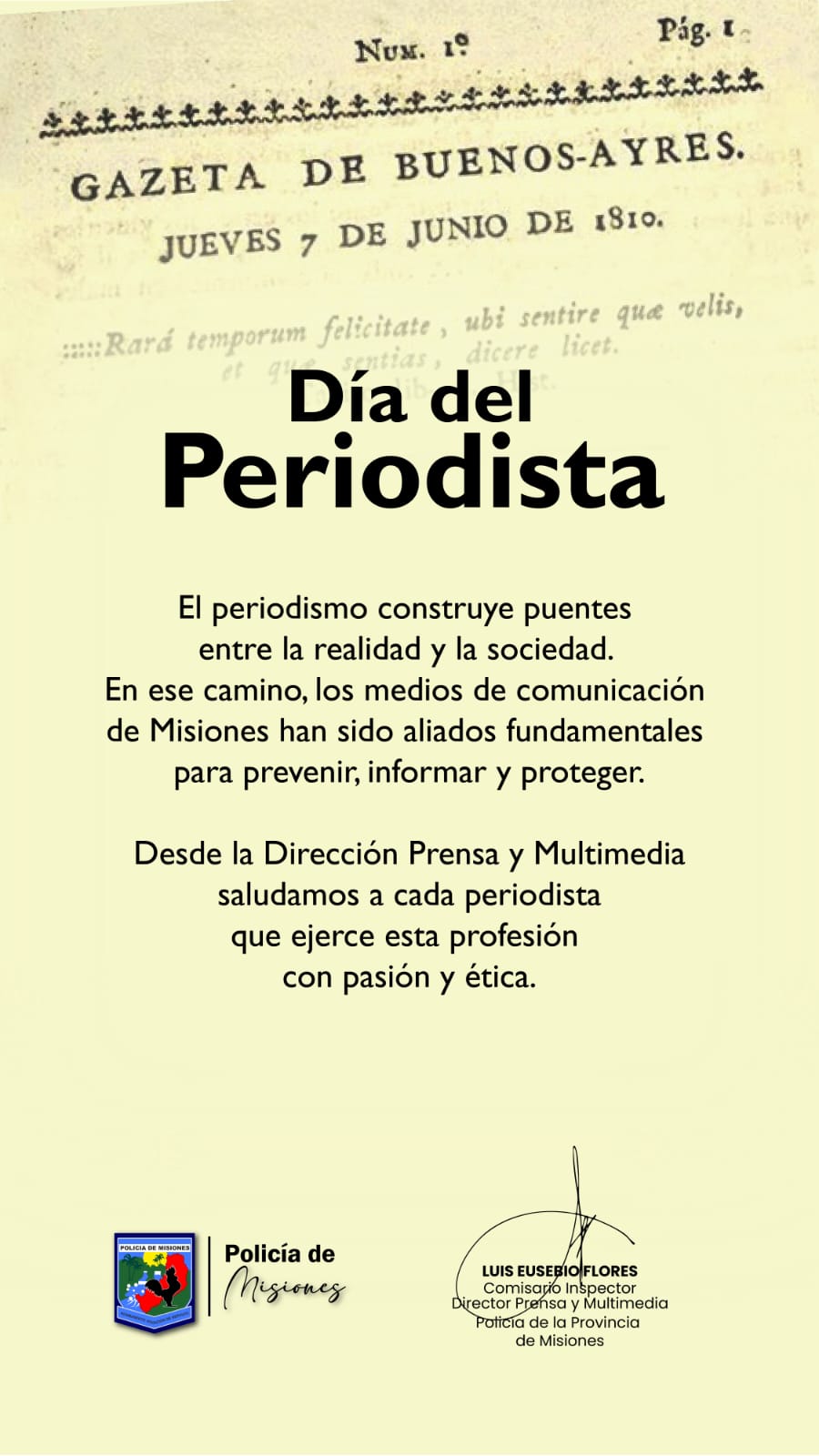 Un día para celebrar la palabra: saludos y reconocimientos por el Día del Periodista imagen-12