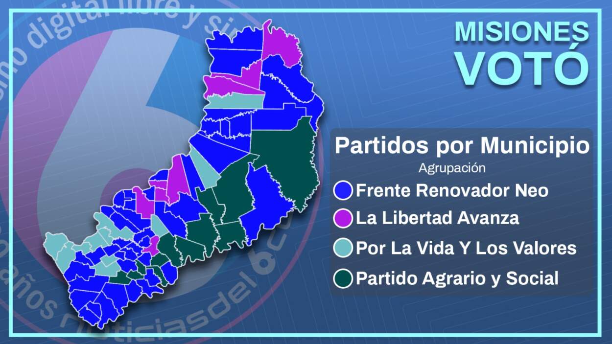 Elecciones Misiones 2025: así se repartieron las bancas en la Legislatura provincial imagen-6