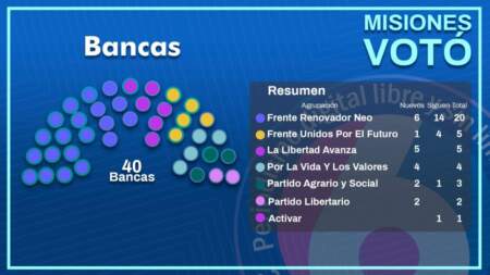 Elecciones Misiones 2025: así se repartieron las bancas en la Legislatura provincial imagen-7