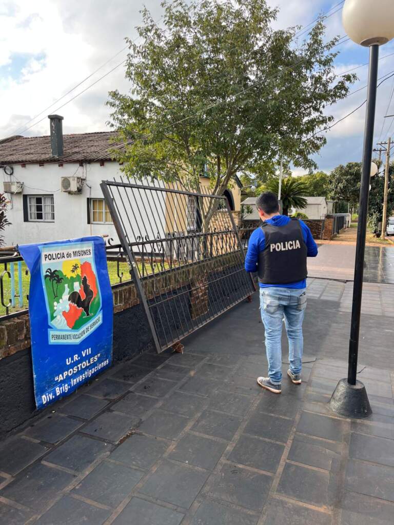 La Policía de Apostoles detuvo a "Polaquito" tras el robo de un portón imagen-14