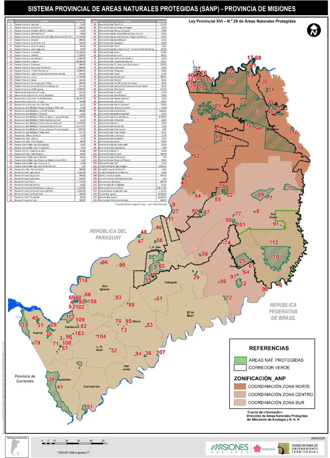 Misiones celebra el Día Provincial de las Áreas Naturales Protegidas con 116 unidades de conservación y el fortalecimiento de políticas ambientales imagen-2