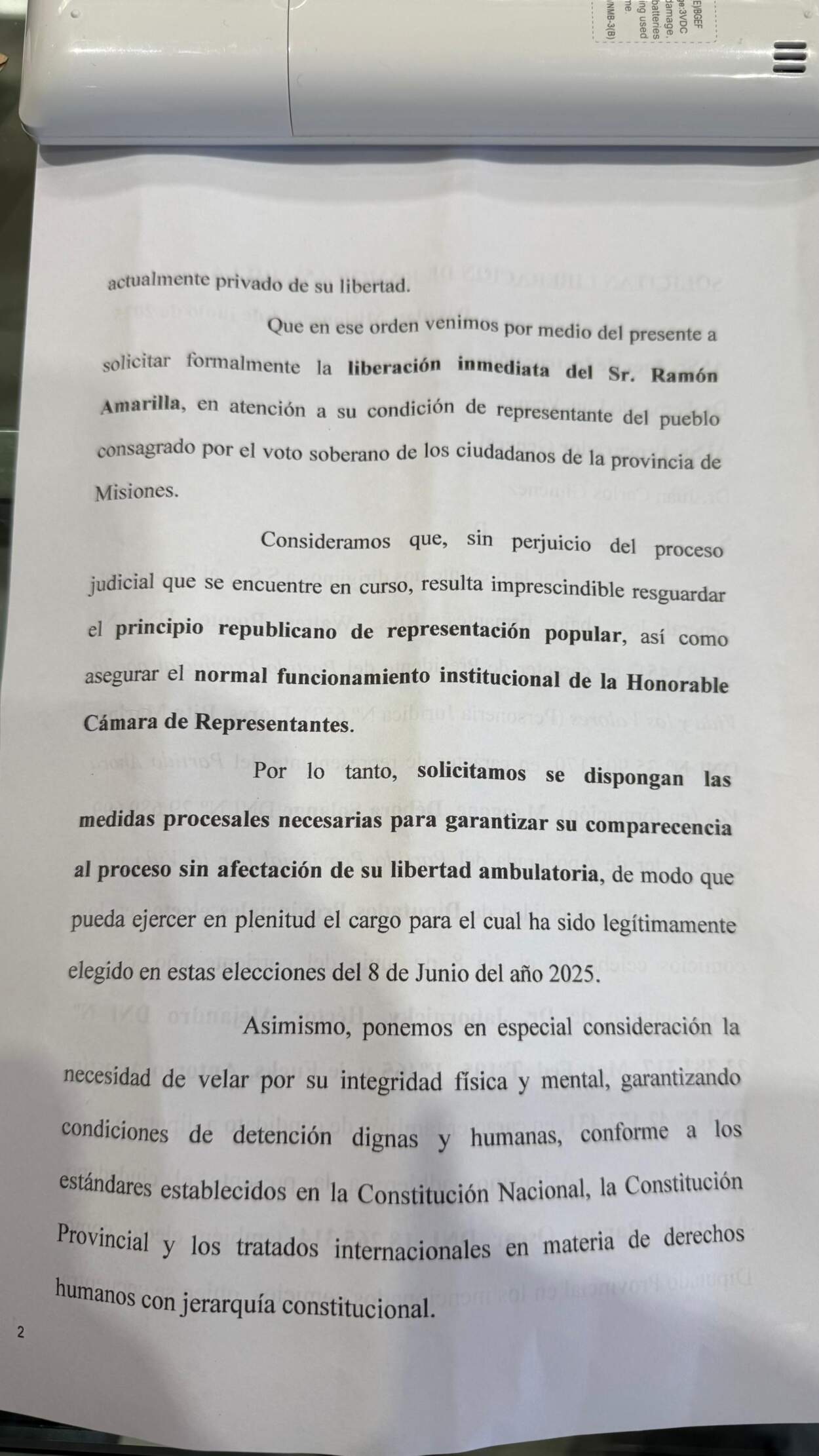 El expolicía Ramón Amarilla recuperó la libertad imagen-4