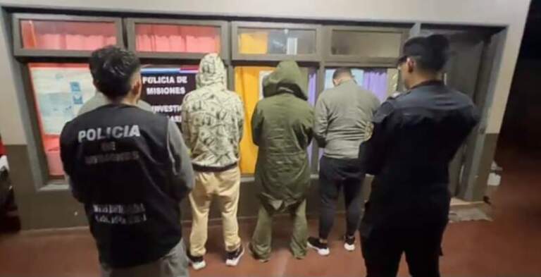 Golpe a dos bandas en la Chacra 181: seis detenidos tras allanamientos simultáneos en Posadas imagen-40