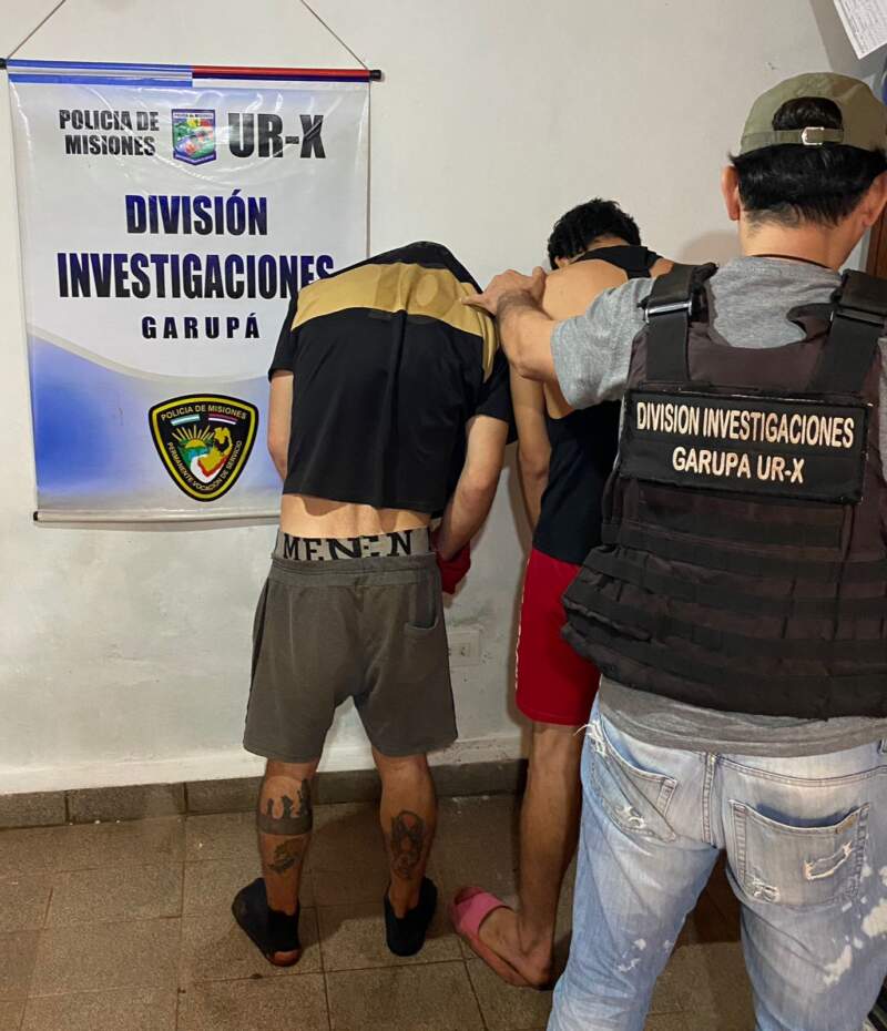 Cinco delincuentes con antecedentes, detenidos tras operativos en barrios de Posadas y Garupá imagen-6