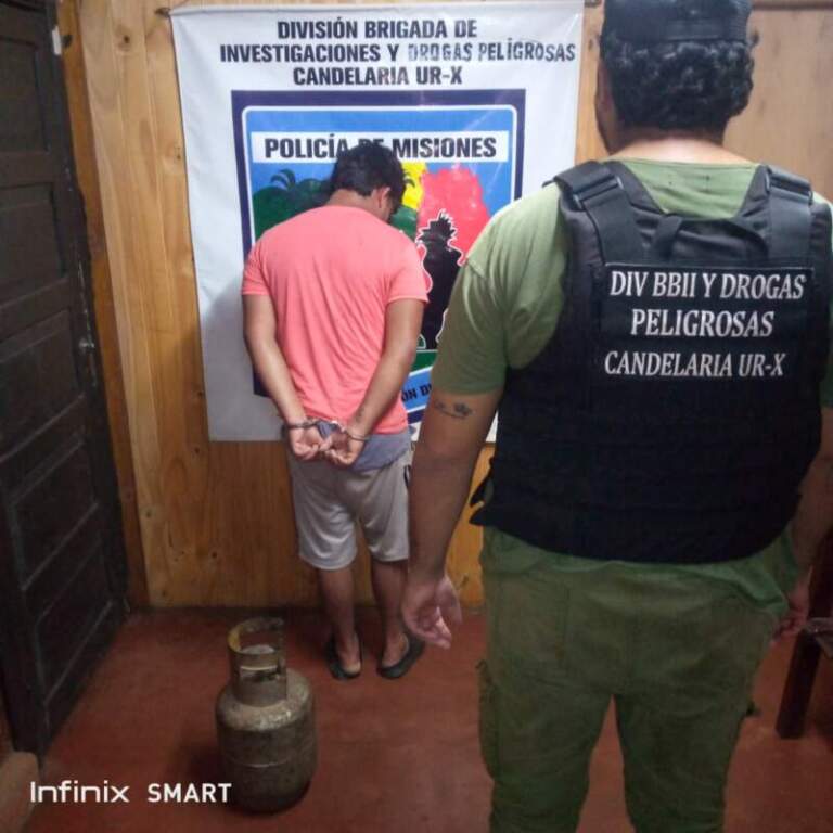 Cinco delincuentes con antecedentes, detenidos tras operativos en barrios de Posadas y Garupá imagen-37