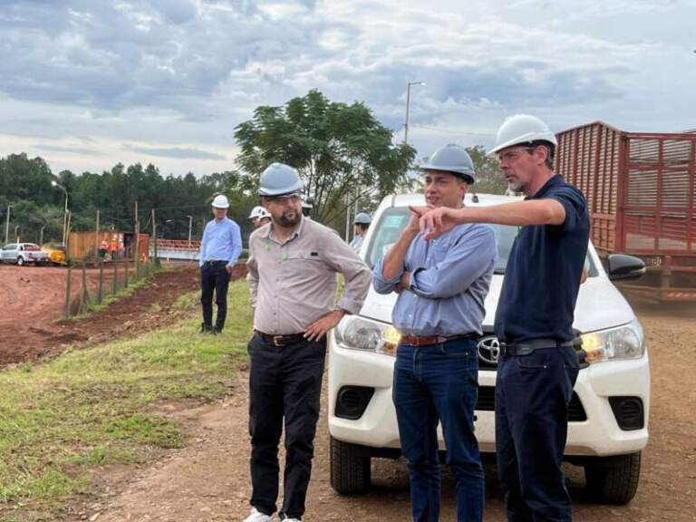 Autoridades de Ecología supervisaron obra de adecuación ambiental de la empresa Papel Misionero imagen-46