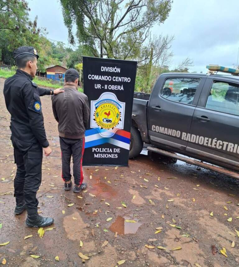 Oberá: Arrestaron a un prófugo buscado por graves amenazas a su hijo y su expareja imagen-24