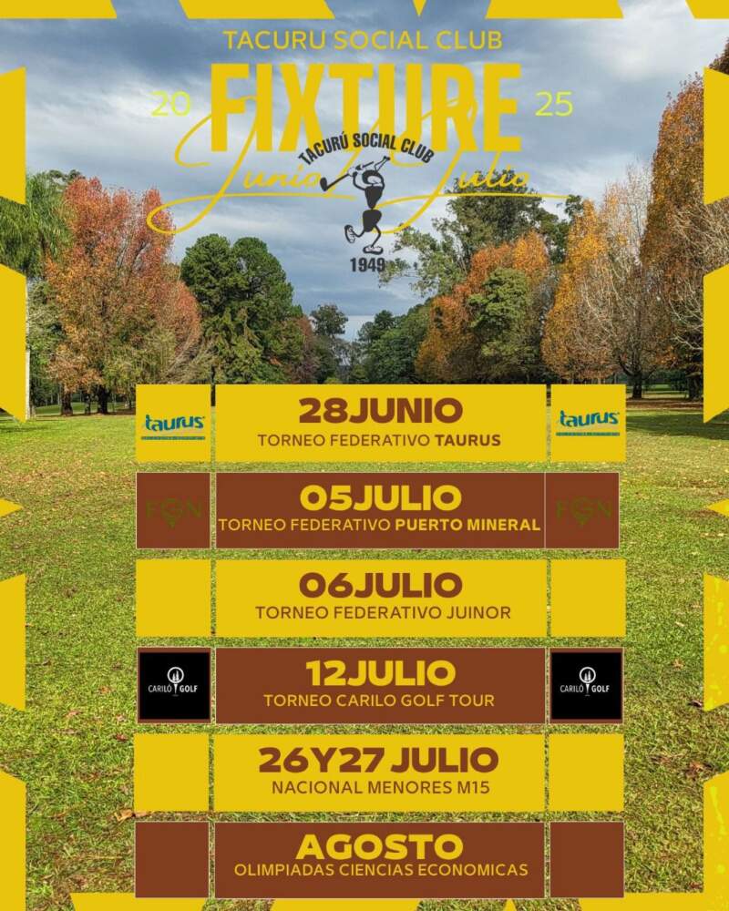 Cerca de celebrar sus 80 años el Club Tacurú sigue apostando al desarrollo de distintas disciplinas 5 Cerca de celebrar sus 80 años el Club Tacurú sigue apostando al desarrollo de distintas disciplinas imagen-4