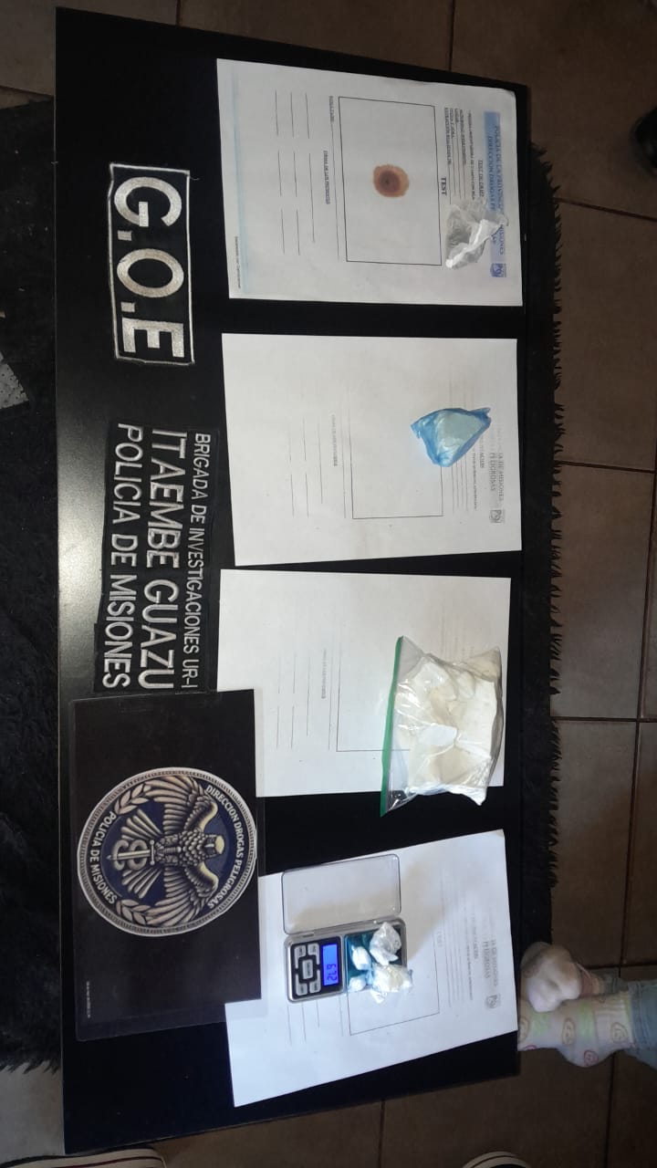 Desbaratan la banda narco de Itaembé: tenían una caja fuerte con droga, también objetos robados 15 Desbaratan la banda narco de Itaembé: tenían una caja fuerte con droga, también objetos robados imagen-14