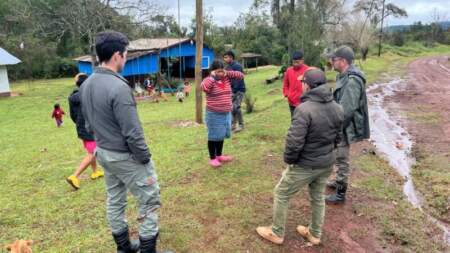 Inspección de Ecología en Caraguatay ante denuncia de la comunidad Yacá Porá imagen-3