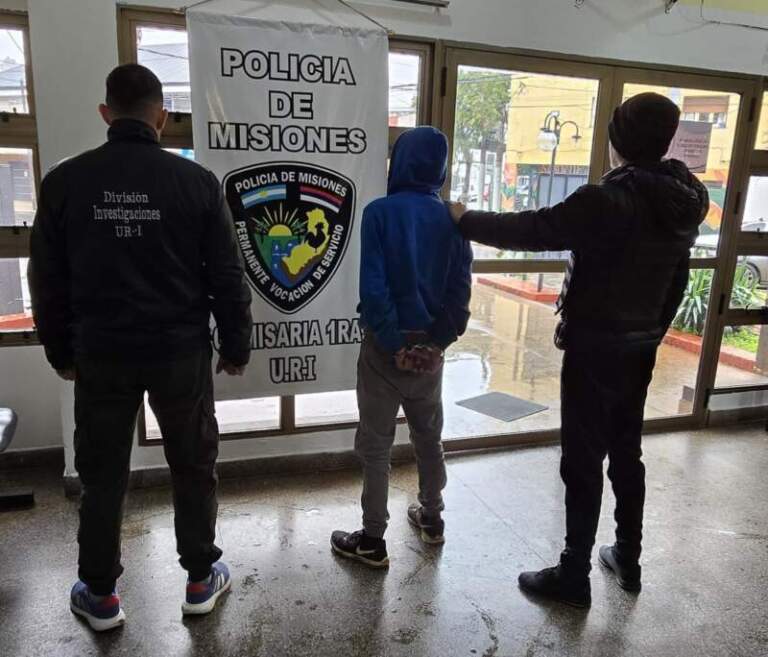 Uno fue captado por cámaras del 911 y el otro era buscado por la Justicia: dos detenidos en la Chacra 181 de Posadas imagen-23