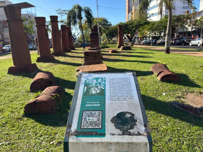 Reliquias jesuíticas rescatadas: las columnas que casi se convierten en escombros imagen-2