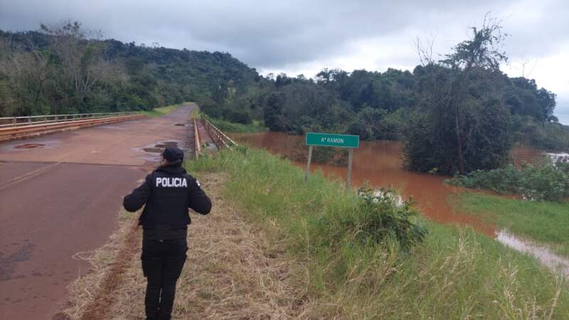 Relevamiento de la crecida del río Uruguay: monitoreo constante y pasos fronterizos cerrados 9 Relevamiento de la crecida del río Uruguay: monitoreo constante y pasos fronterizos cerrados imagen-8