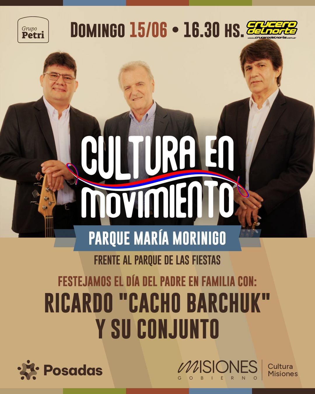 Día del Padre con rock y chamamé en El Brete y el Parque María Morinigo 3 Día del Padre con rock y chamamé en El Brete y el Parque María Morinigo imagen-2