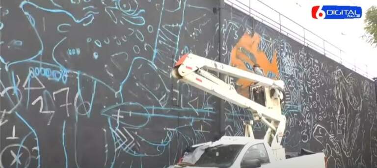 Posadas se llena de color con “Aura Urbana”, el encuentro de murales en base a mitos guaraníes imagen-7