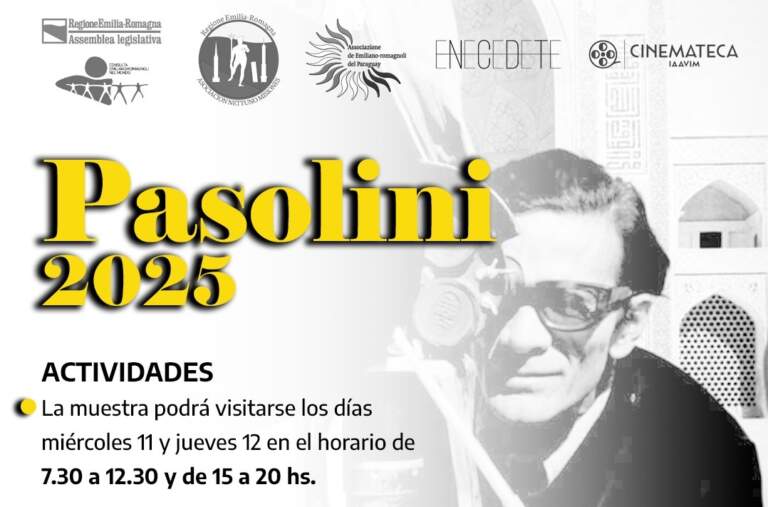 Pasolini 2025: exposición, lectura, conferencia y cine en el Yaparí imagen-16