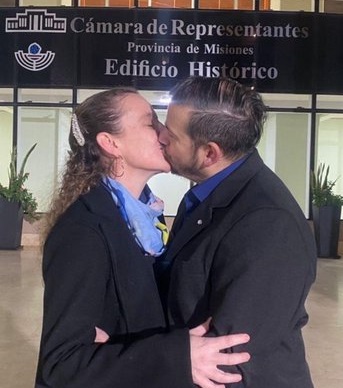 Inédito: por primera vez en la historia parlamentaria, un matrimonio ocupará bancas de la Legislatura Inédito: por primera vez en la historia parlamentaria, un matrimonio ocupará bancas de la Legislatura imagen-9