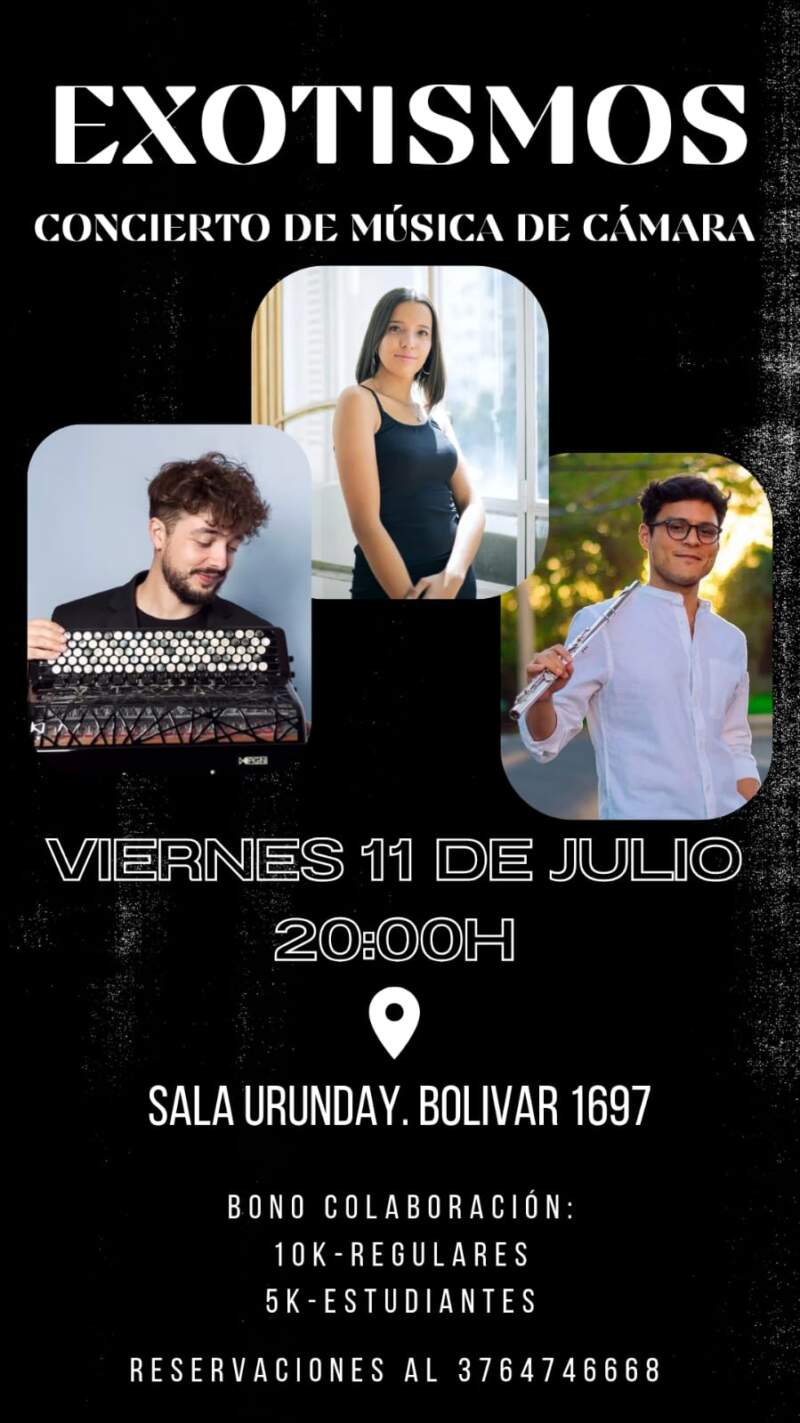 Muestras, conciertos, funciones teatrales y eventos al aire libre componen la grilla cultural de Misiones entre el miércoles 10 y el domingo 13 de julio imagen-22