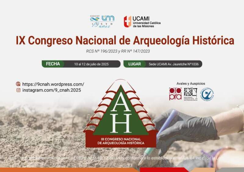 Posadas será sede del Congreso Nacional Arqueológico con conferencias, mesas redondas y visitas a sitios patrimoniales imagen-2