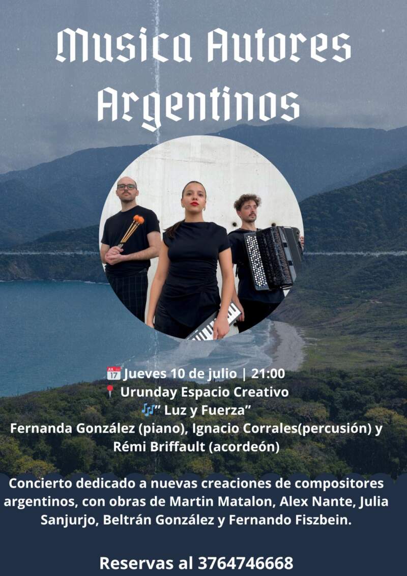 Muestras, conciertos, funciones teatrales y eventos al aire libre componen la grilla cultural de Misiones entre el miércoles 10 y el domingo 13 de julio imagen-10
