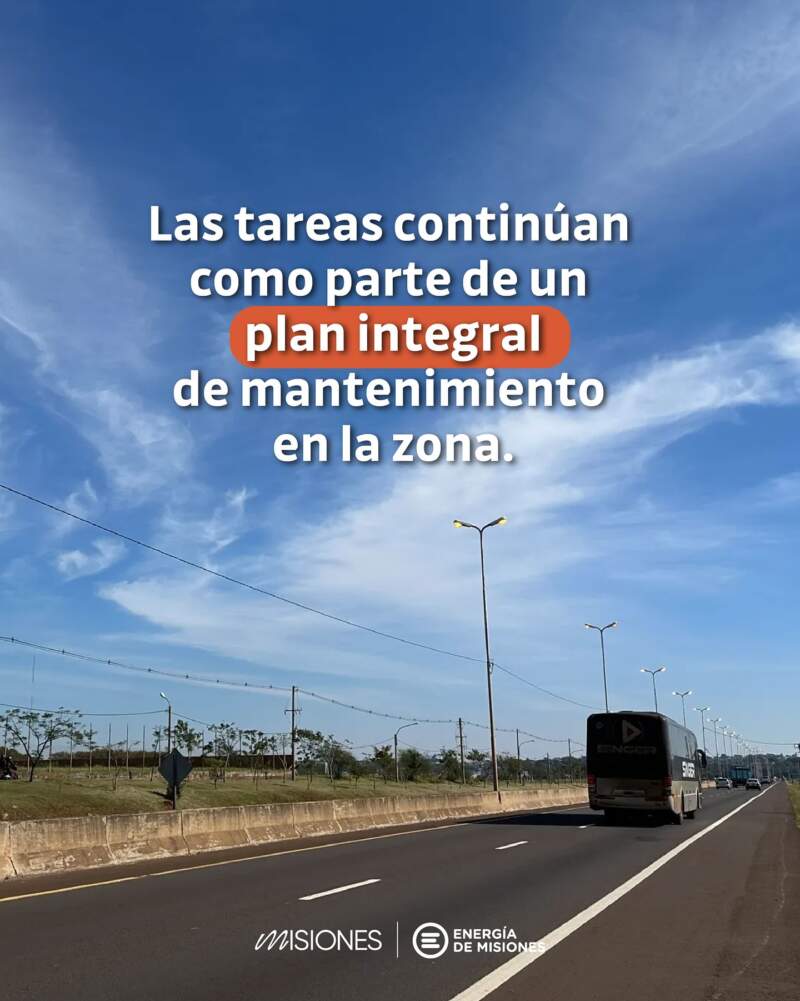 Acceso Sur: trabajaron en la reparación y el mantenimiento del alumbrado público frente al Complejo “Costa Sur” 9 Acceso Sur: trabajaron en la reparación y el mantenimiento del alumbrado público frente al Complejo “Costa Sur” imagen-8