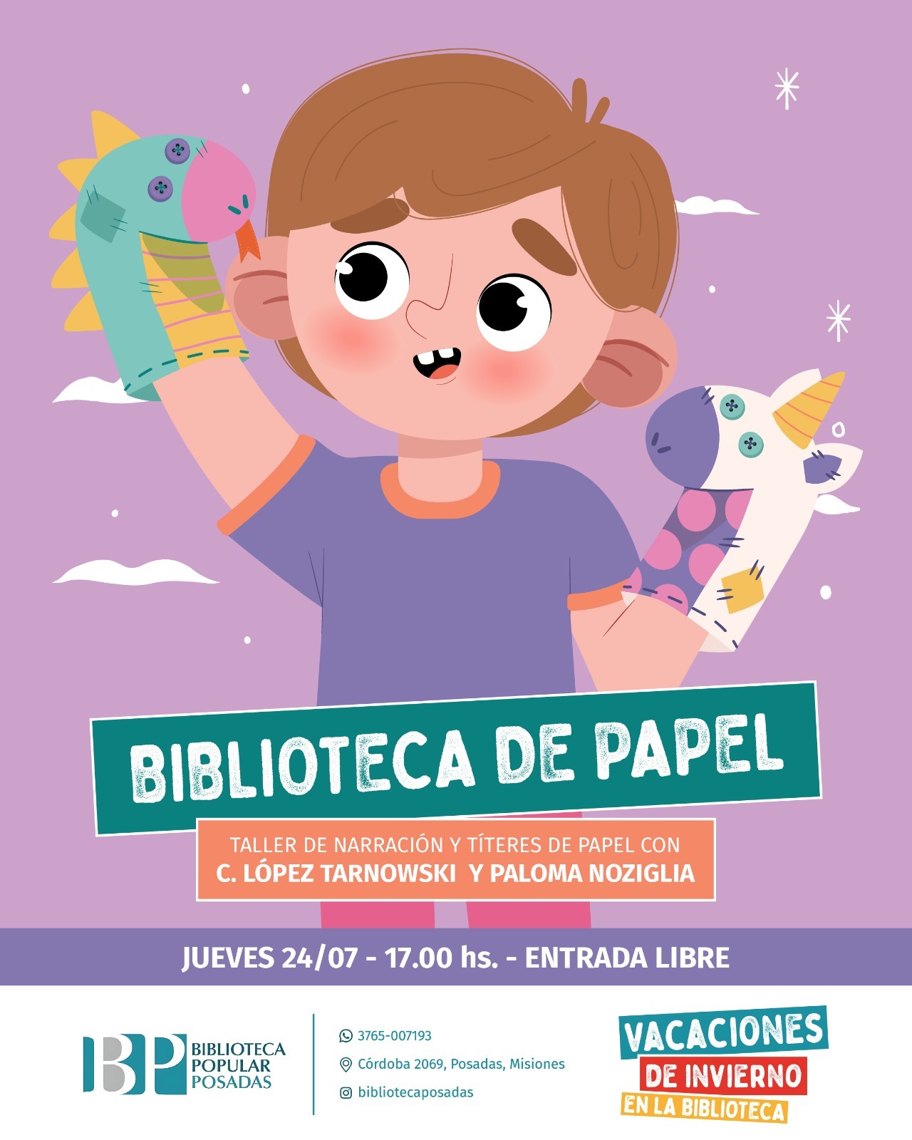 Cultura en movimiento: teatro, música, ferias y talleres en toda la provincia entre el 24 y el 27 de julio imagen-8