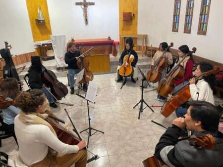 Más de 100 músicos cerrarán el Campamento Musical Jesuítico Guaraní con un concierto sinfónico en Posadas imagen-10