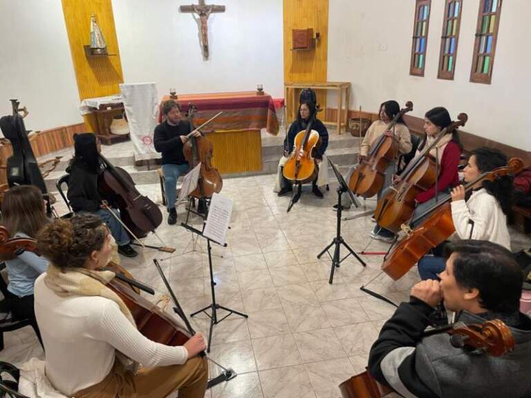 Más de 100 músicos cerrarán el Campamento Musical Jesuítico Guaraní con un concierto sinfónico en Posadas imagen-3