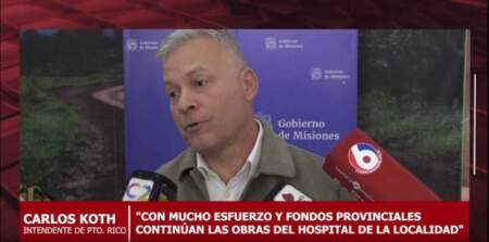 Con fondos provinciales, la construcción del hospital de Puerto Rico llega al 70 % y continúa a ritmo reducido Con fondos provinciales, la construcción del hospital de Puerto Rico llega al 70 % y continúa a ritmo reducido imagen-5