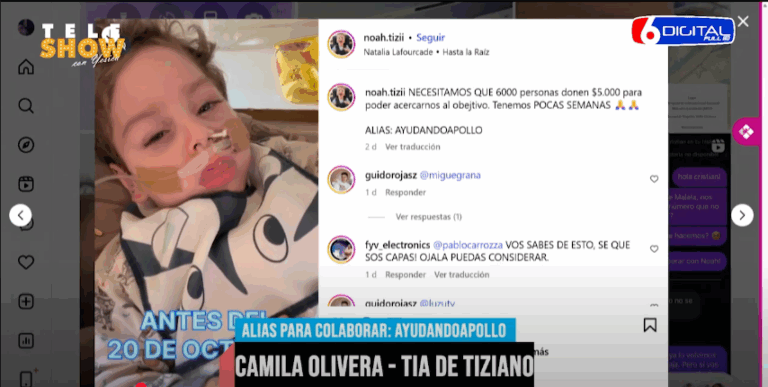 La familia de Noa Tiziano busca reunir fondos para costear un tratamiento neurológico en México que le permita mejorar su calidad de vida imagen-28