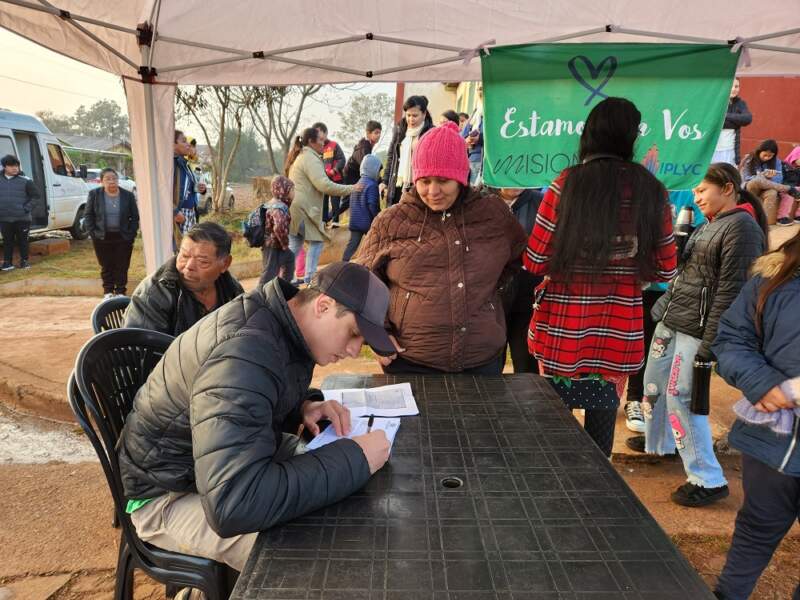 En Apóstoles, más de 600 vecinos se sumaron a los servicios integrales que brindó el programa Estamos con Vos 15 En Apóstoles, más de 600 vecinos se sumaron a los servicios integrales que brindó el programa Estamos con Vos imagen-14