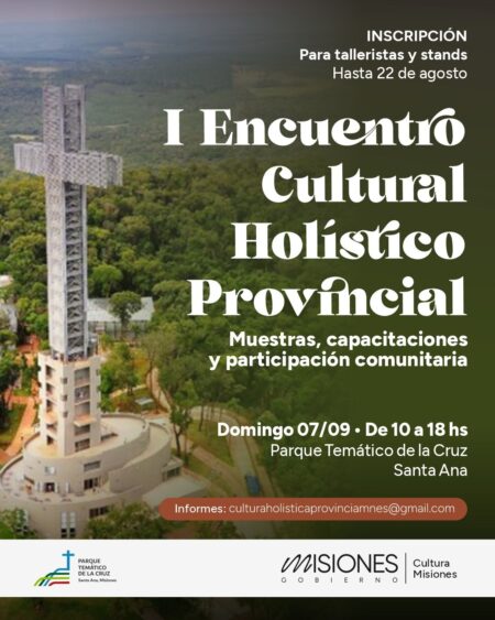 Ya se inscribe para el "I Encuentro Cultural Holístico Provincial" imagen-3