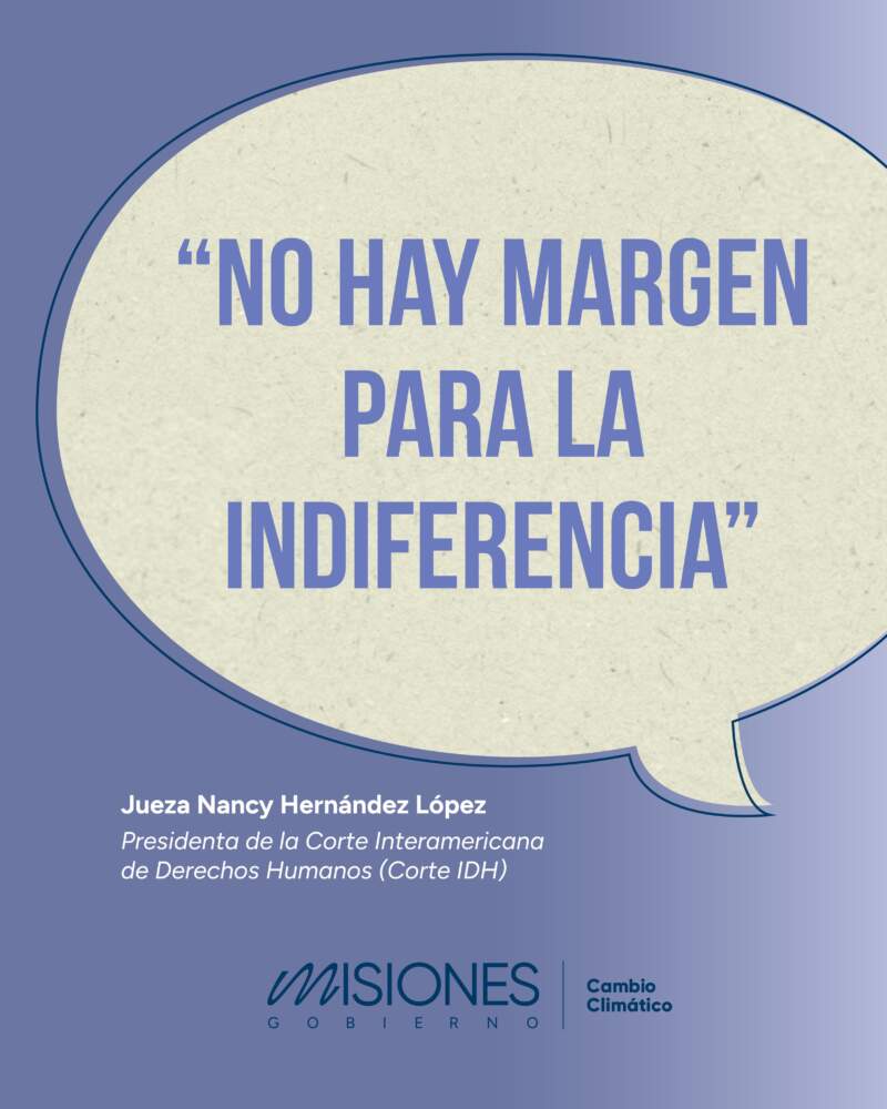 Emergencia Climática y Derechos Humanos: “No hay margen para la indiferencia” imagen-2