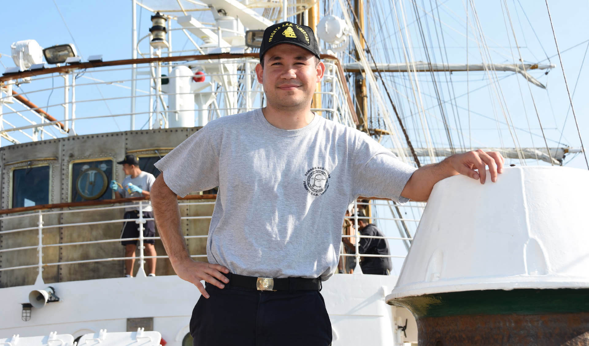 Un radioaficionado misionero de la Armada Argentina transmite desde la fragata ARA “Libertad” imagen-10