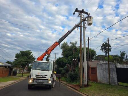 Programa Sustituir: Energía de Misiones reemplaza postes de madera por columnas de hormigón imagen-5