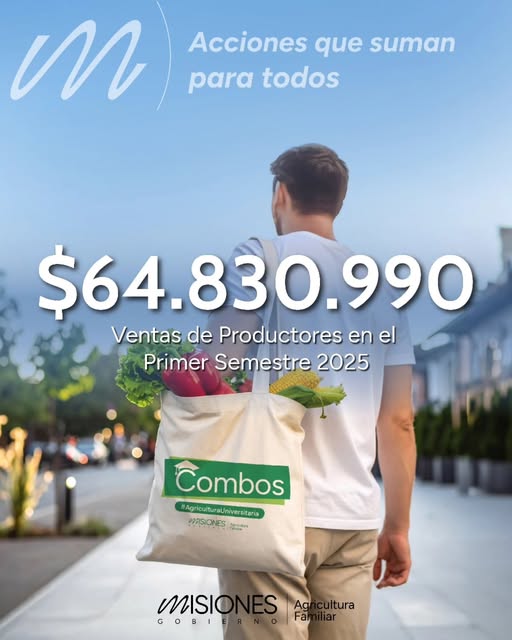 Agricultura Familiar generó más de $64 millones en ventas con Ferias institucionales y combos universitarios en el primer semestre imagen-2