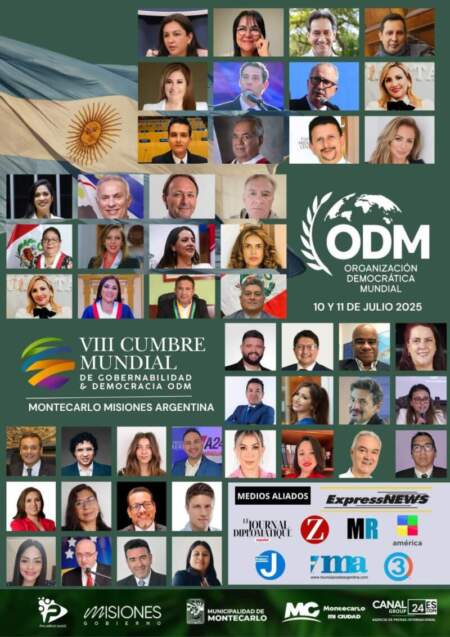 Con paneles de temática variada, comenzó en Montecarlo la VIII Cumbre Mundial de Gobernabilidad y Democracia ODM imagen-9