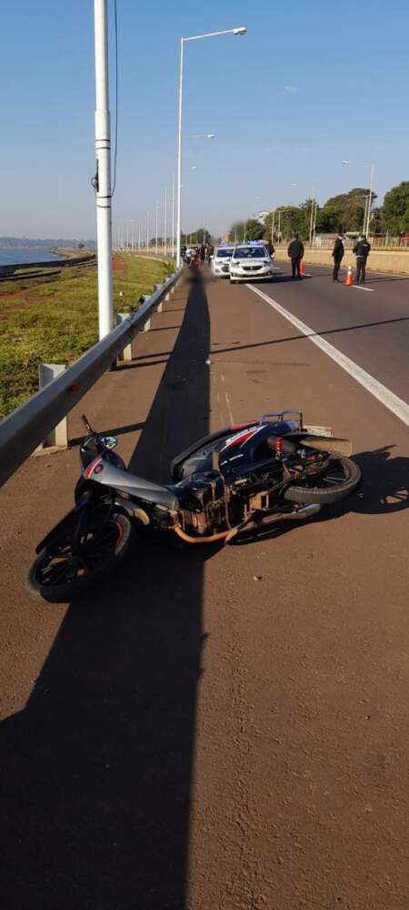 Despiste fatal en Posadas: un motociclista fallecido imagen-1
