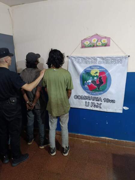 Posadas: atraparon a dos hombres cuando robaban cables del alumbrado público imagen-10