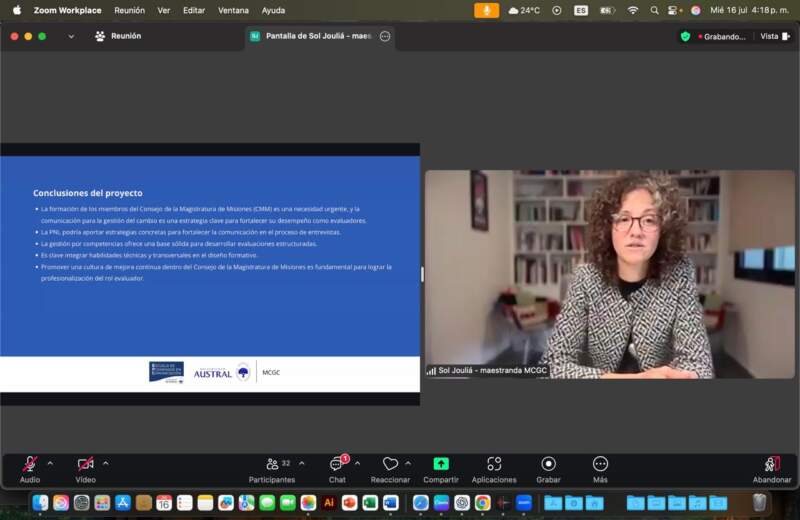 Sol Jouliá y una tesis que siembra futuro: fortalecer a quienes eligen a los jueces imagen-4