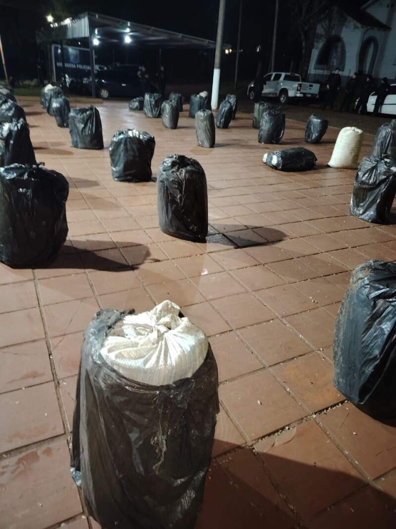 La Policía secuestró media tonelada de marihuana a orillas del río Paraná imagen-10