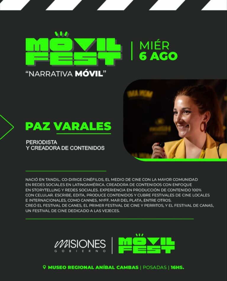 Llega “Narrativa Móvil” al MóvilFest: un conversatorio con Damián Kuc y Paz Varales imagen-50