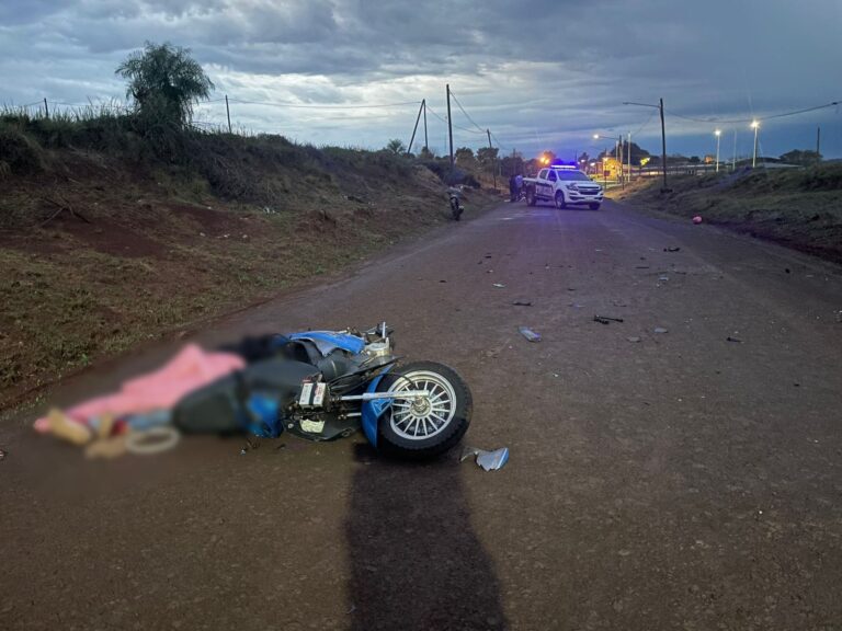 Choque de motos en Apóstoles dejó una víctima fatal imagen-18