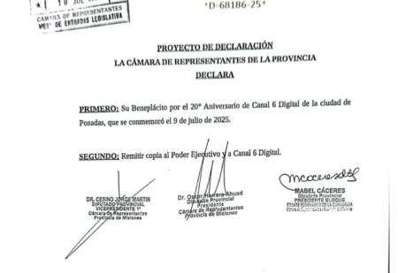 Beneplácito legislativo por 20mo aniversario de C6Digital imagen-7