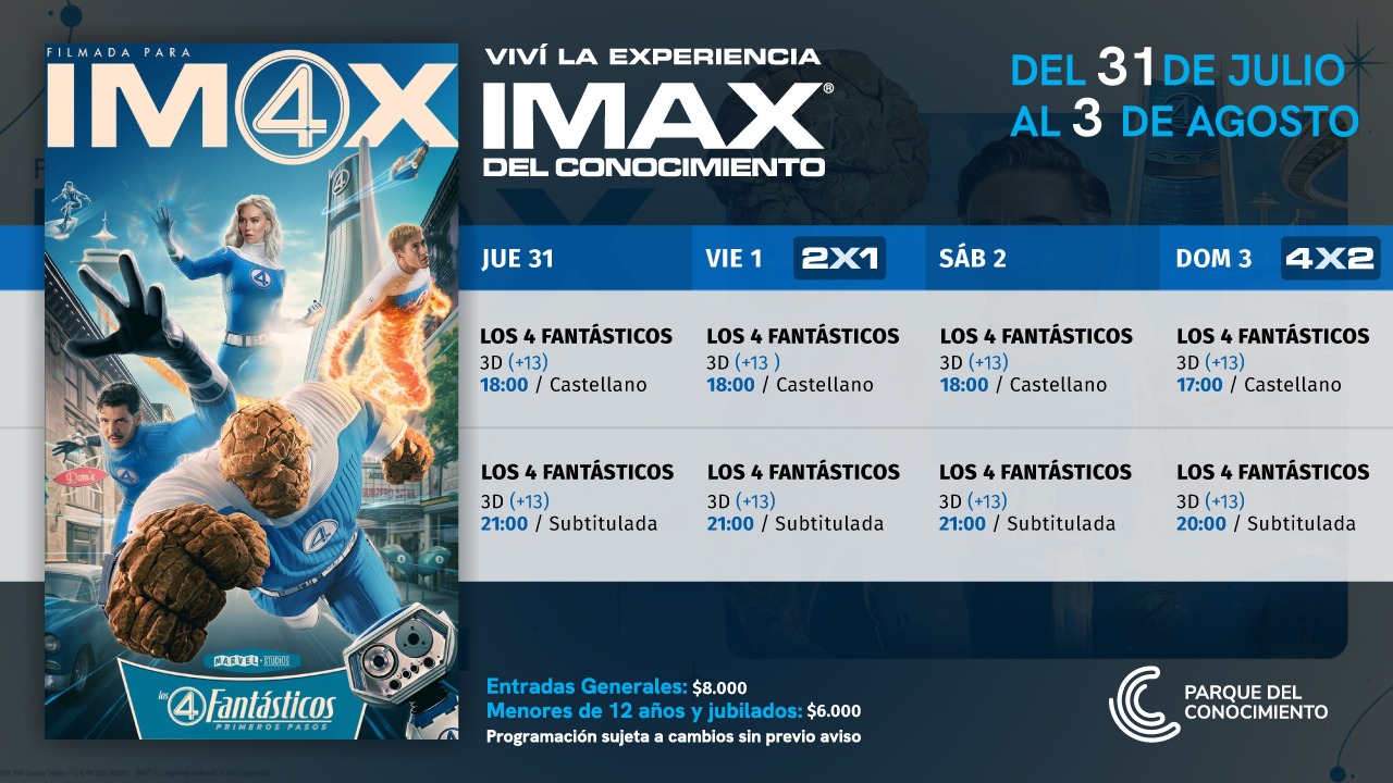 El regreso a las fuentes del cómic: la clave del éxito de Los Cuatro Fantásticos, en el IMAX del Conocimiento imagen-2