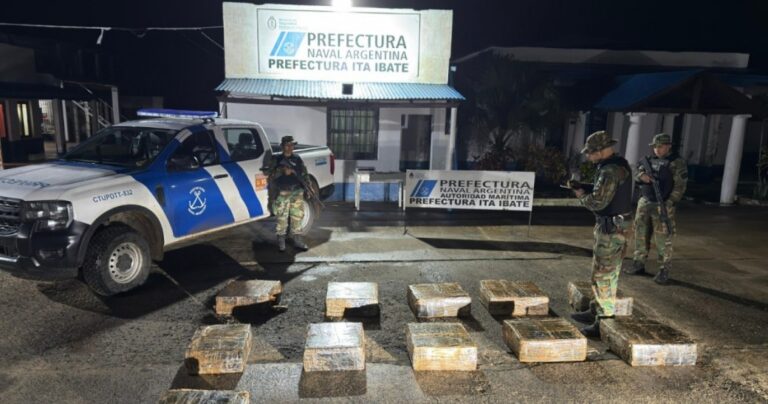 Prefectura realizó un secuestro millonario de marihuana en Itá Ibaté imagen-7