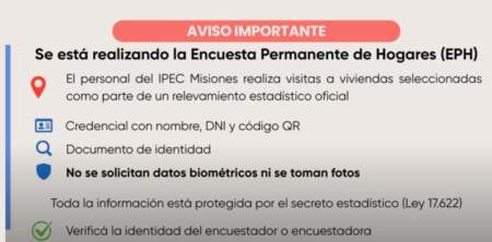 Está en marcha la Encuesta Permanente de Hogares Está en marcha la Encuesta Permanente de Hogares imagen-3